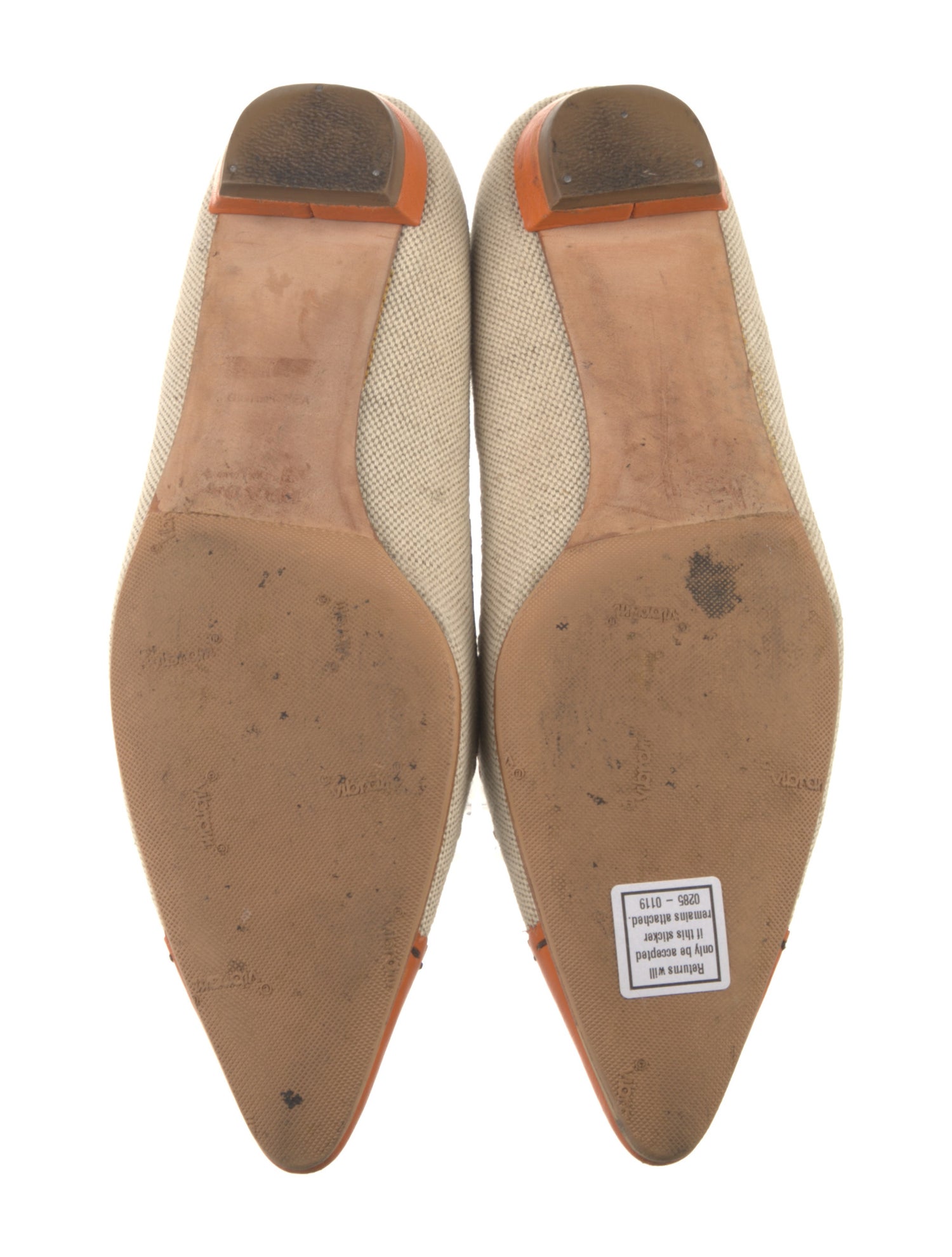 Prada Canvas Colorblock Pattern Loafers